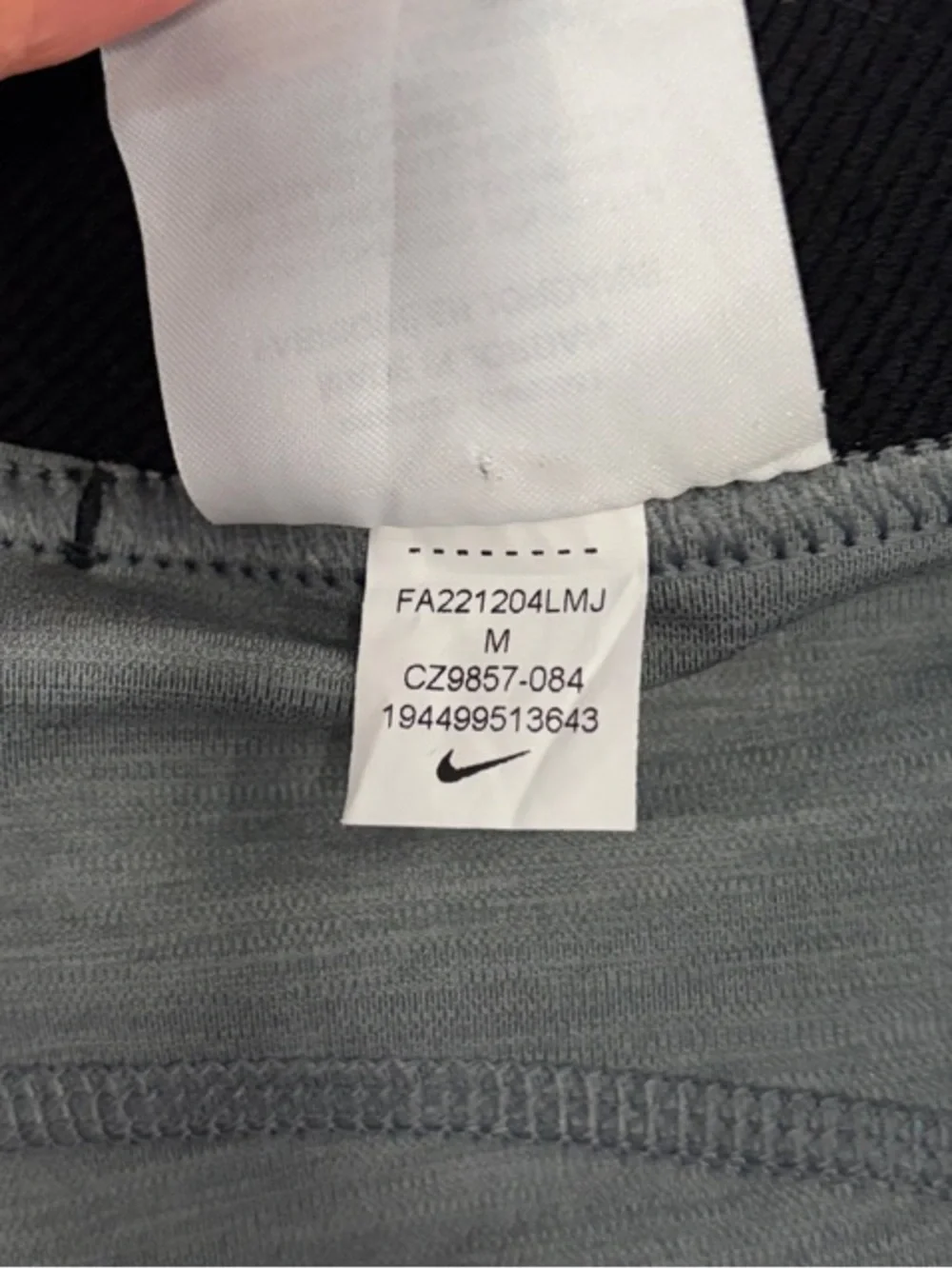 Nike Pro Heather Grey Women's Training Shorts. Size M